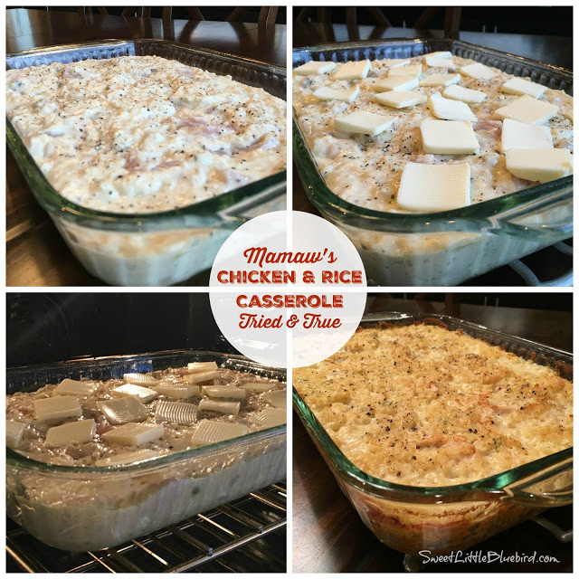 Mamaws Chicken And Rice Casserole
 Mamaw s Chicken & Rice Casserole Tried & True Sweet