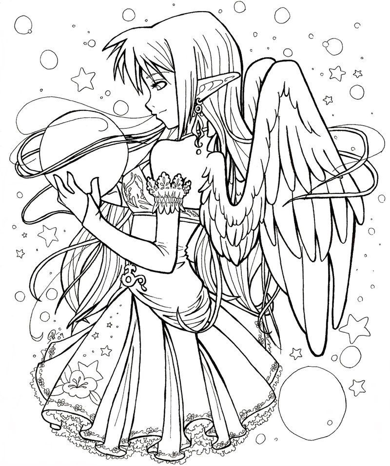 Manga Coloring Pages For Kids
 Anime Coloring Pages Best Coloring Pages For Kids