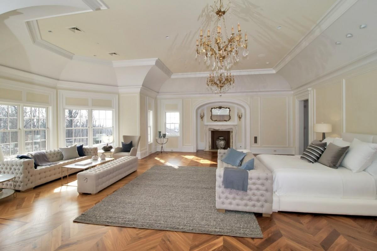 Mansion Master Bedroom
 New Jersey s Most Expensive Home is Back on the Market for