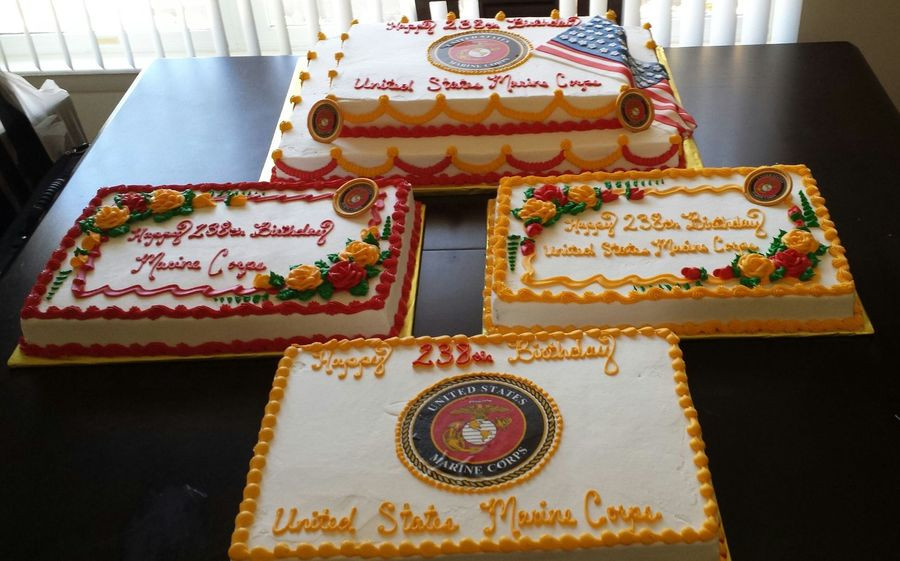 Marine Corps Birthday Cake
 Marine Corps 238Th Birthday CakeCentral