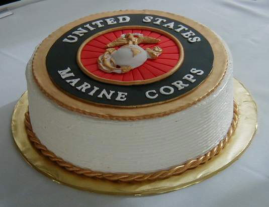 Marine Corps Birthday Cake
 Happy Birthday Marine Corps