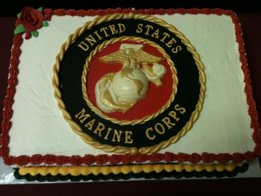 Marine Corps Birthday Cake
 Marine Corps 236Th Birthday Cake CakeCentral