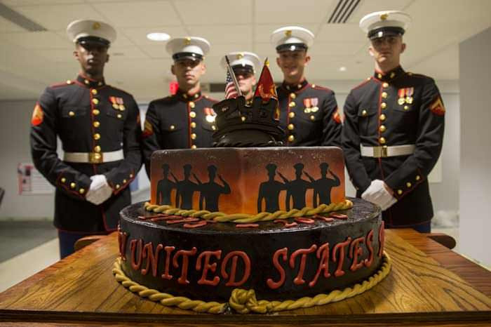 Marine Corps Birthday Cake
 Marine Corps Birthday