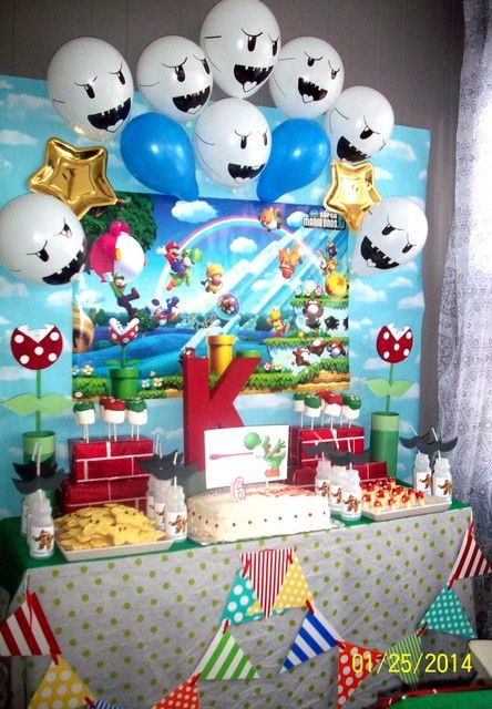 Mario Party Ideas Birthday
 Southern Blue Celebrations Super Mario Party Ideas