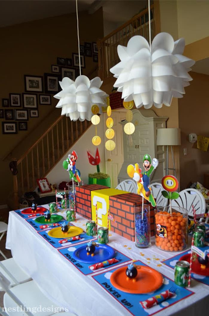 Mario Party Ideas Birthday
 Kara s Party Ideas Super Mario Party Planning Ideas Cake