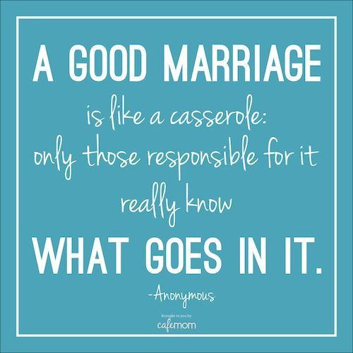 Marriage Humor Quotes
 Agreed The "recipe" for a happy marriage is not the same