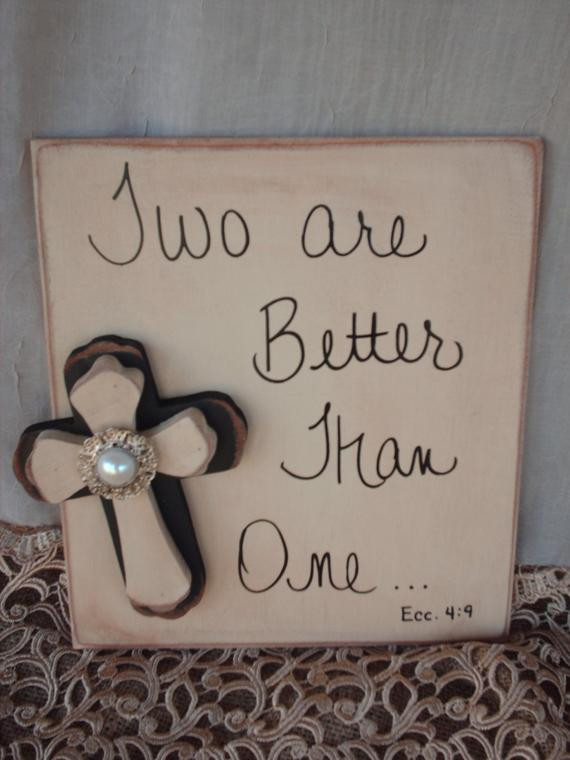 Marriage Quotes Bible
 Rustic Bible Verse Wedding Sign and Decor