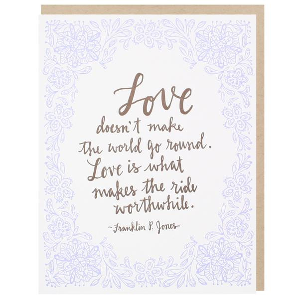 Marriage Quotes For Wedding Cards
 Romantic Love Quote Wedding Card