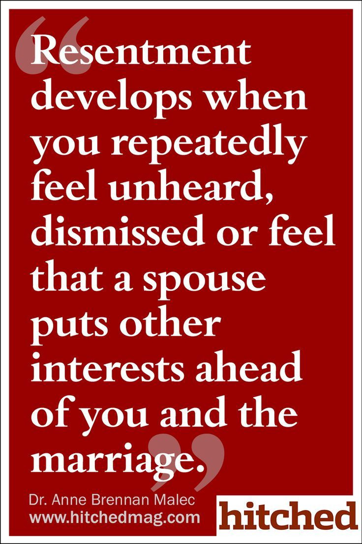 Marriage Separation Quotes
 Marriage Saver Talking About Resentment