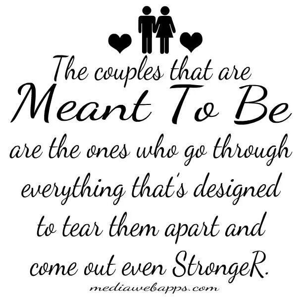 Marriage Strength Quotes
 Marriage quote Strength thru adversity Family
