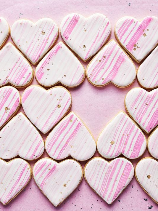 Martha Stewart Valentine Sugar Cookies
 Ask Martha Sugar cookie hearts for sweethearts