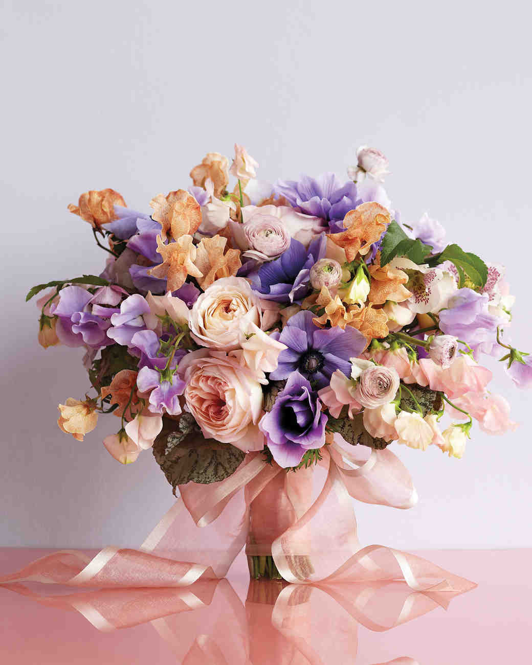 Martha Stewart Wedding Flowers
 Pretty in Pink Wedding Bouquet Ideas