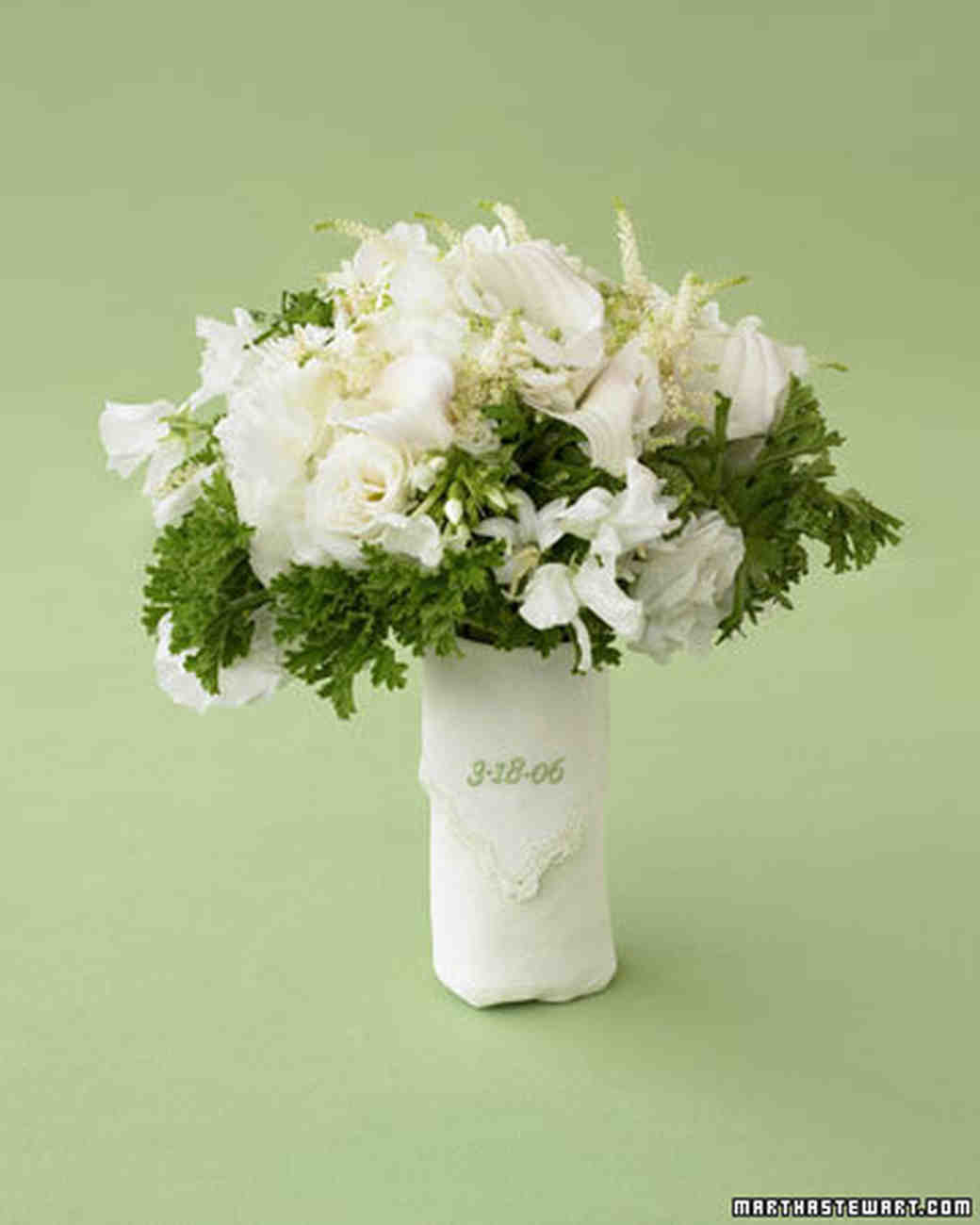 Martha Stewart Wedding Flowers
 Green Wedding Bouquets