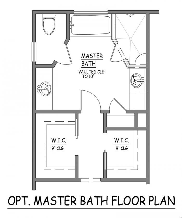 Master Bathroom Floor Plan
 Master Bath Closet Floor Plans WoodWorking Projects & Plans
