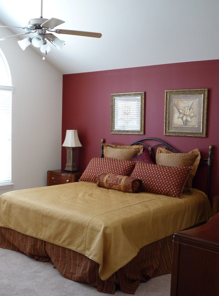 Master Bedroom Accent Wall
 Most Popular Bedroom Paint Color Ideas