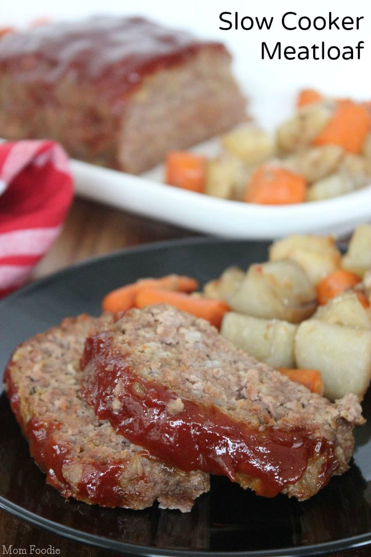 Meatloaf In Slow Cooker
 Slow Cooker Meatloaf Recipe with Potatoes and Carrots