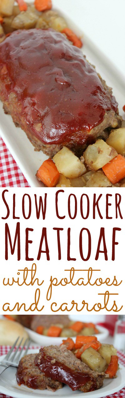 Meatloaf In Slow Cooker
 Slow Cooker Meatloaf Recipe CincyShopper