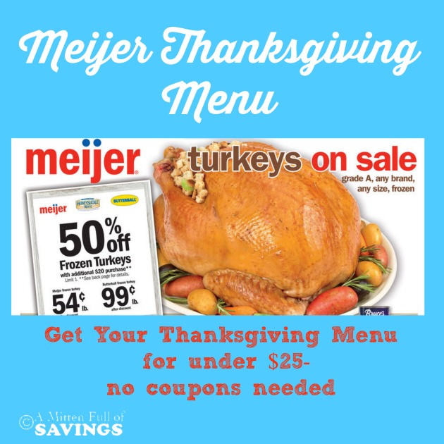 Meijer Thanksgiving Dinners
 Meijer Mealbox