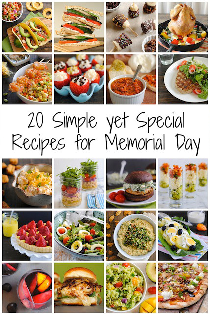 Memorial Day Dinner Ideas
 20 Simple Yet Special Recipes for Memorial Day Foxes
