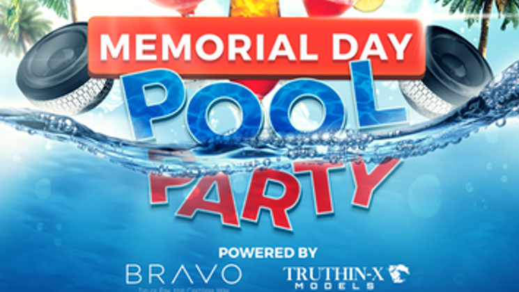 Memorial Day Pool Party
 Memorial Day Weekend Pool Party BLK Live EDM