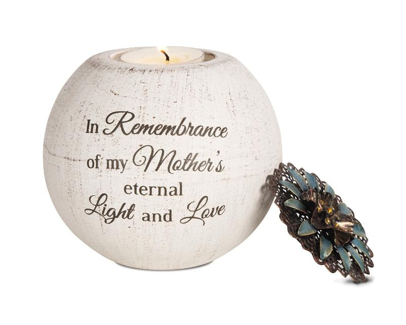 Memorial Gift Ideas For Loss Of Mother
 Sympathy Gift for Mom Memorial Candle