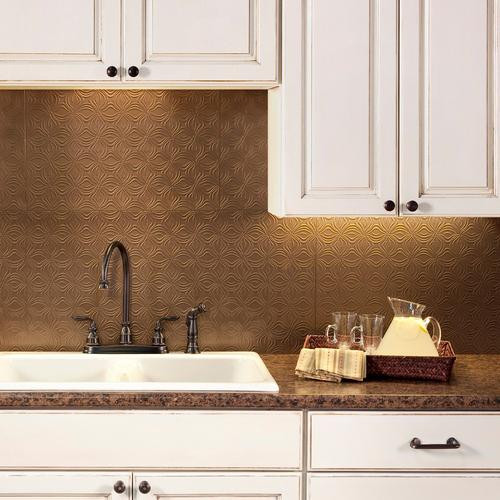 Menards Kitchen Backsplash Tile
 FASADE Lotus 18" x 24" PVC Backsplash Panel at Menards