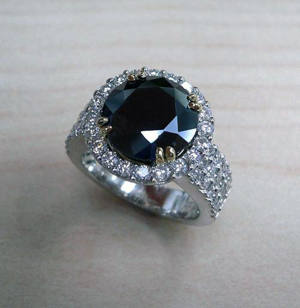 Mens Black Diamond Rings
 Black Diamond Rings For Men Fashion Gallery