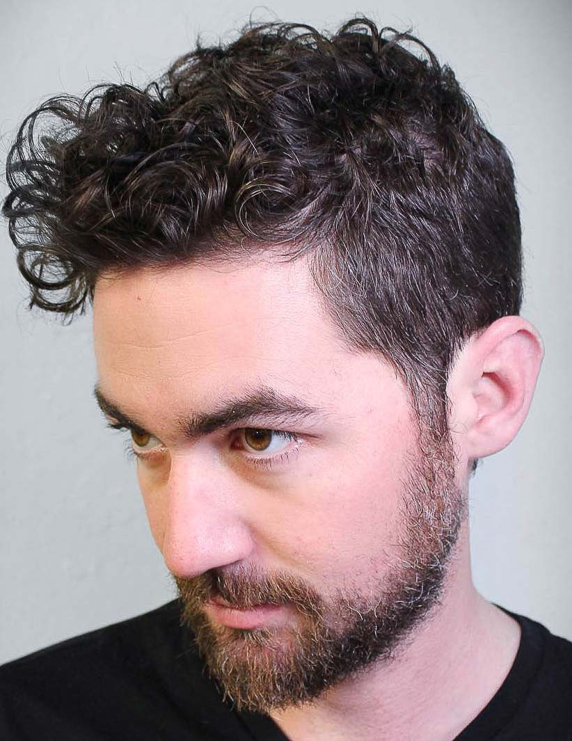 Mens Haircuts With Curly Hair
 40 Modern Men s Hairstyles for Curly Hair That Will