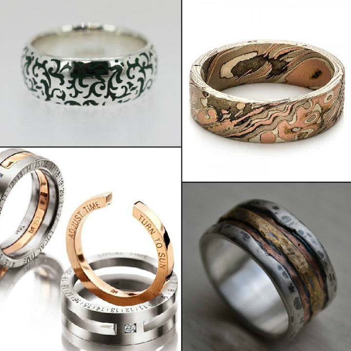 Mens Unique Wedding Rings
 20 Refreshingly Unique Wedding Rings for Men