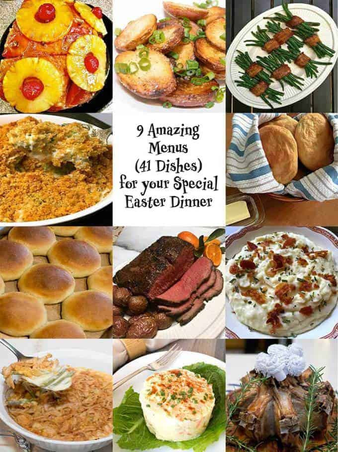 Menu For Easter Dinner
 9 Amazing Menus for Your Special Easter Dinner Pudge Factor