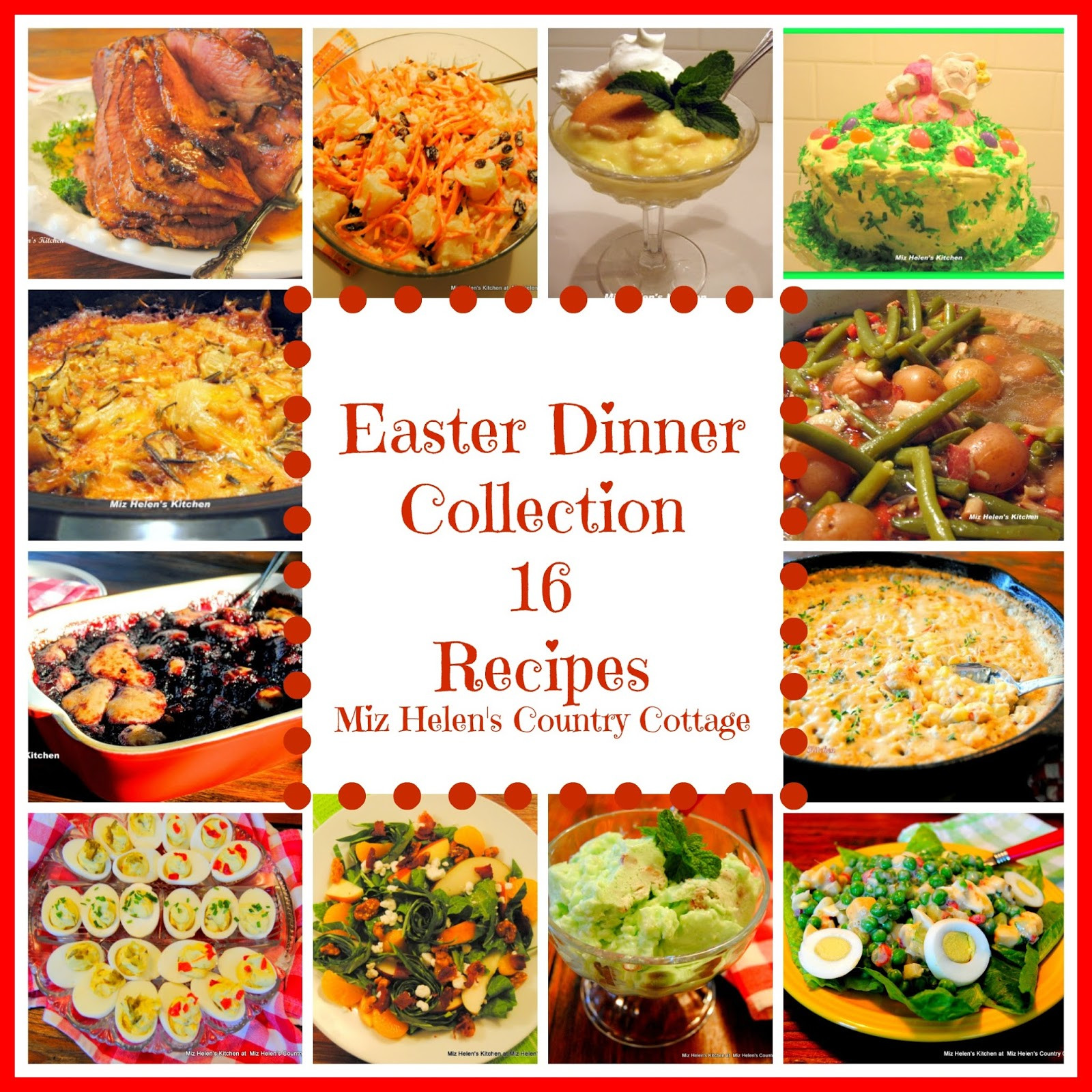 Menu For Easter Dinner
 Easter Dinner Recipe Collection