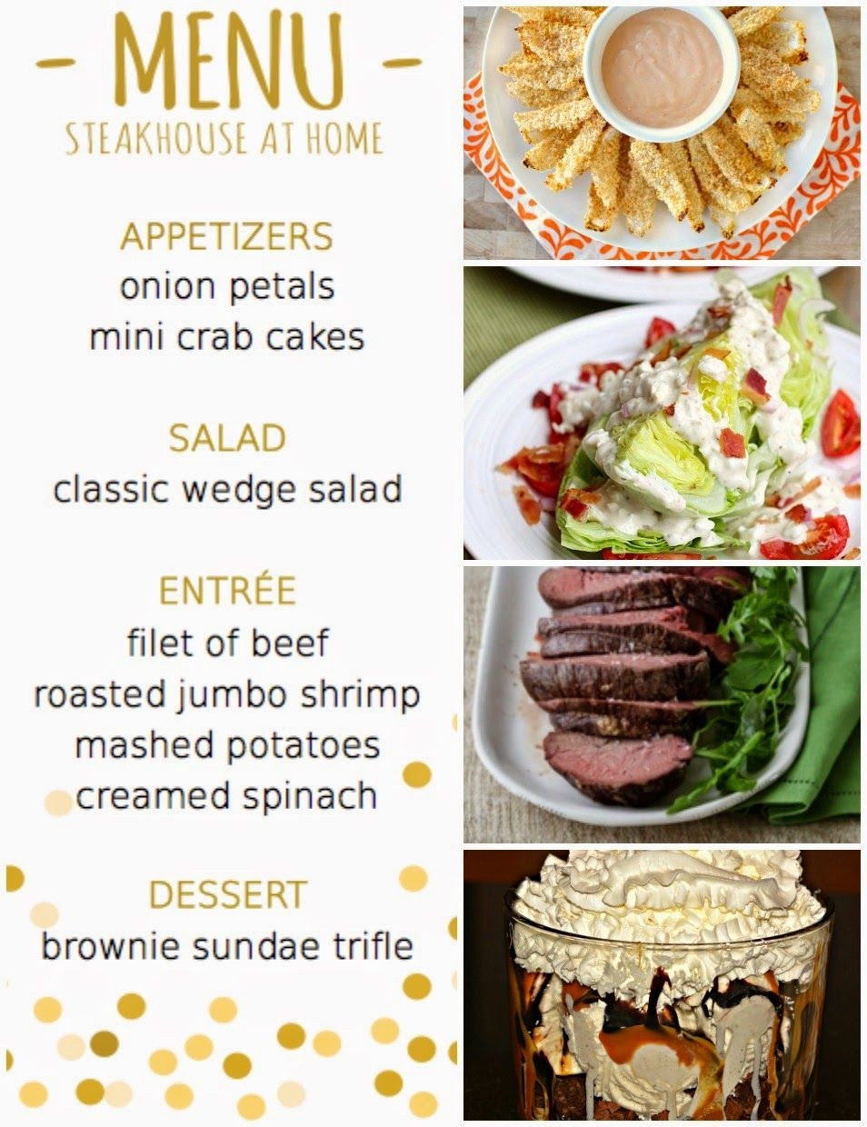 Menu Ideas For Dinner Party
 Prepping Parties Dinner Party Menus Recipes