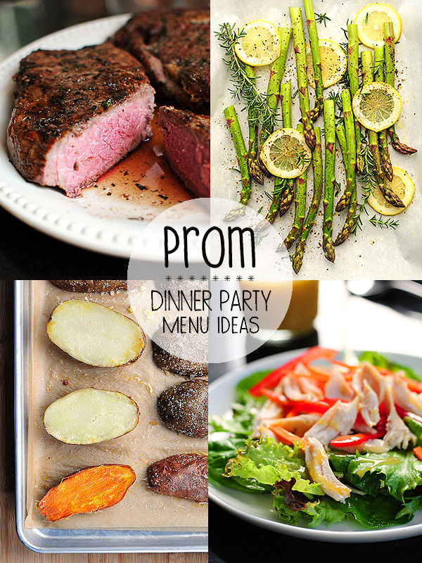 Menu Ideas For Dinner Party
 Prom Night Menu Ideas