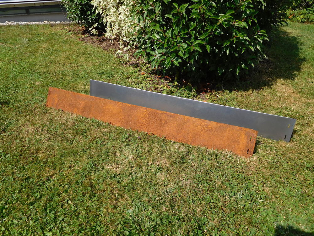 Metal Landscape Edging
 10 Pack Corten Steel Lawn Edging Metal Fence Border