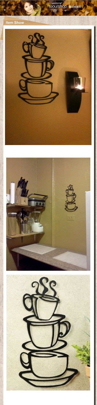 Metal Wall Art Kitchen
 Coffee House Cup Java Silhouette Wall Art Metal Mug
