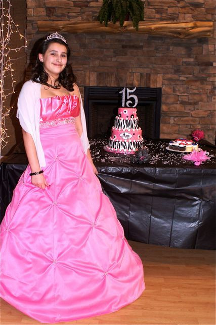 Mexican 15th Birthday Party
 of Mary’s Mexican Quinceañera 15th Birthday
