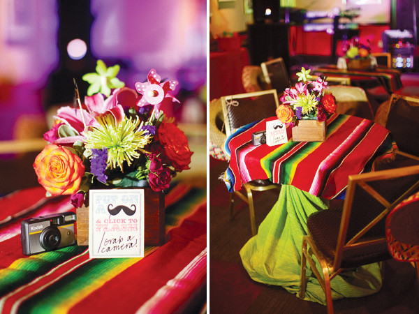 Mexican Engagement Party Ideas
 Colorful & Modern Fiesta Engagement Party Hostess with