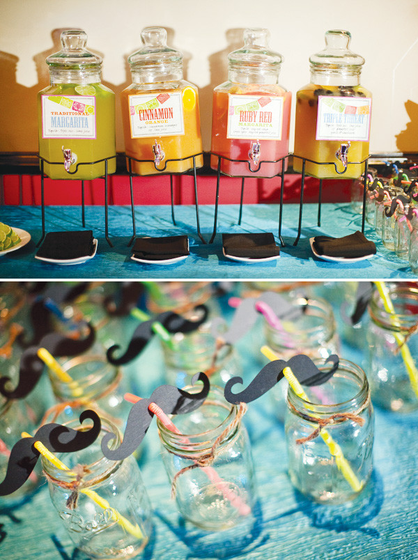 Mexican Engagement Party Ideas
 Colorful & Modern Fiesta Engagement Party Hostess with