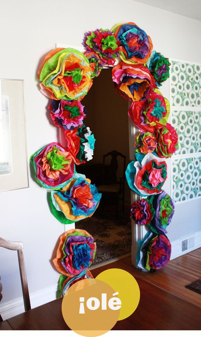 Mexican Fiesta Decorations DIY
 Friday Flowers Fiesta Flowers DIY decoration