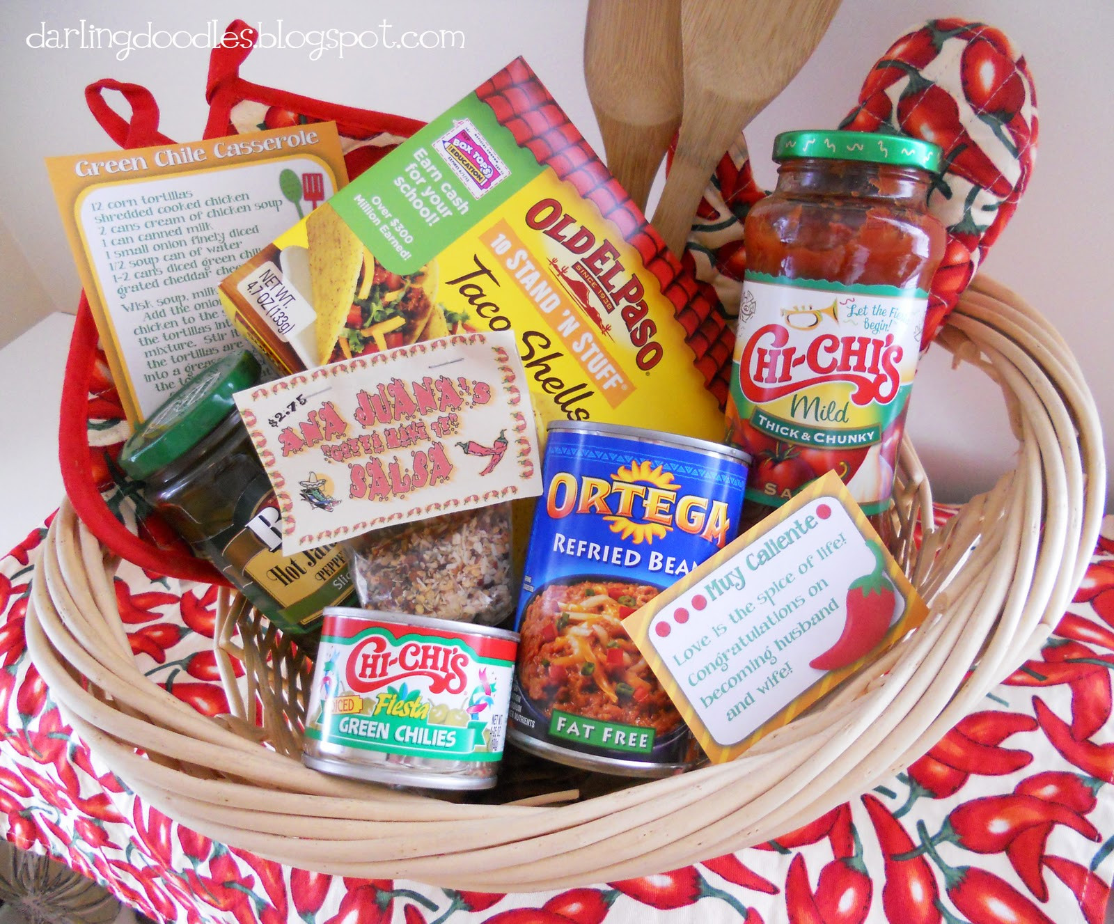 Mexican Gift Basket Ideas
 bridal shower
