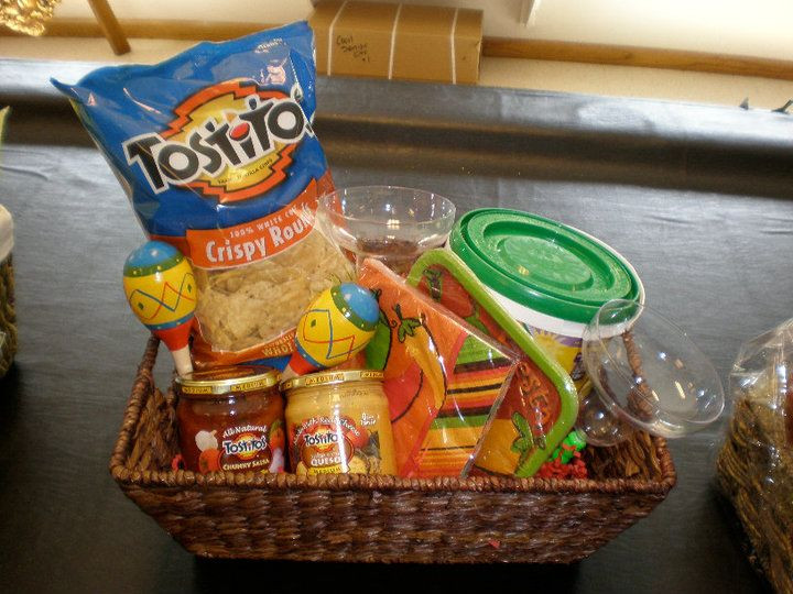 Mexican Gift Basket Ideas
 My signature basket for wedding showers Basket from T J