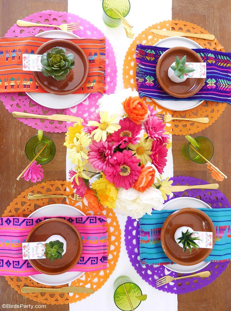Mexican Party Decorations DIY
 A Colorful Cinco de Mayo Mexican Fiesta Party Ideas