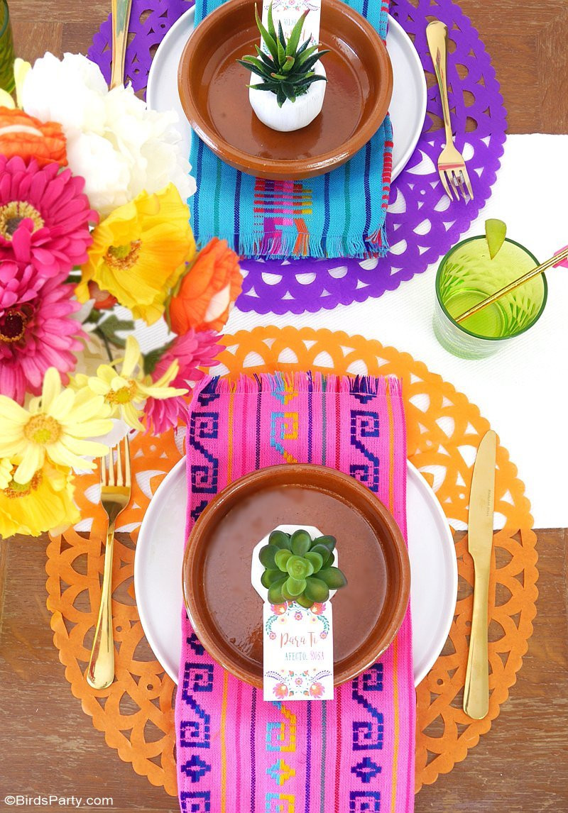 Mexican Party Decorations DIY
 A Colorful Cinco de Mayo Mexican Fiesta Party Ideas