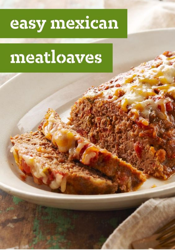 Mexican Style Meatloaf
 Easy Mexican Meatloaves – Here s a tasty twist on classic