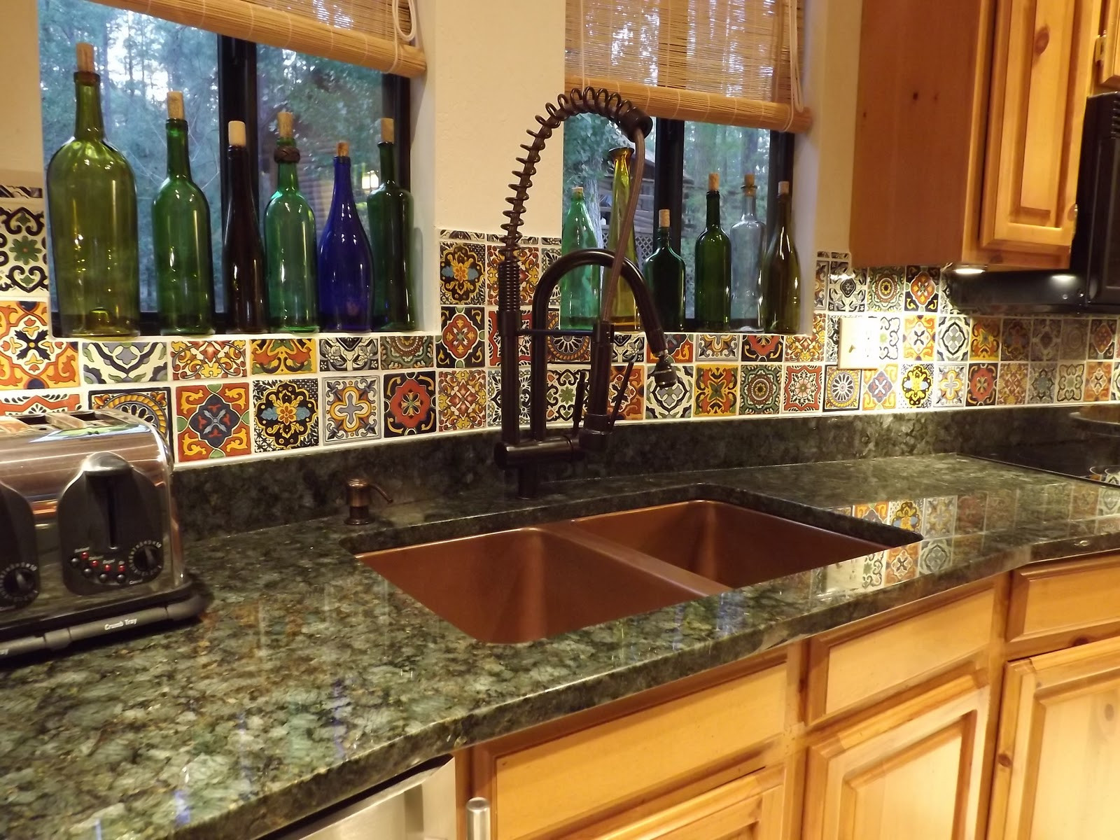 Mexican Tile Backsplash Kitchen
 Dusty Coyote Mexican Tile Kitchen Backsplash DIY