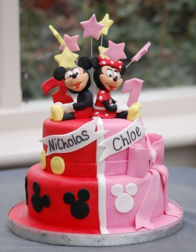 Mickey And Minnie Birthday Cake
 Mickey and Minnie Mouse Cake Cake fun in 2019