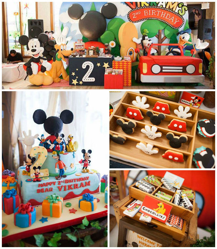 Mickey Mouse Birthday Party Ideas 1 Year Old
 Kara s Party Ideas Mickey Mouse Clubhouse Birthday Party