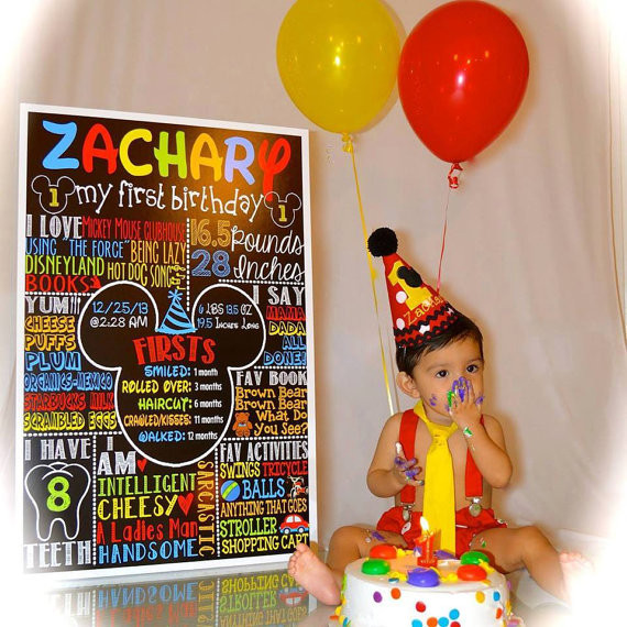 Mickey Mouse Birthday Party Ideas 1 Year Old
 Mickey Mouse 1st Birthday Mickey Mouse Birthday idea first