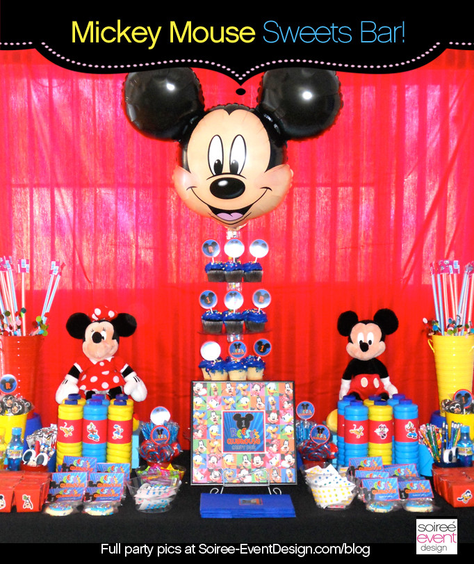 Mickey Mouse Birthday Party Ideas 1 Year Old
 Mickey Mouse Party Ideas