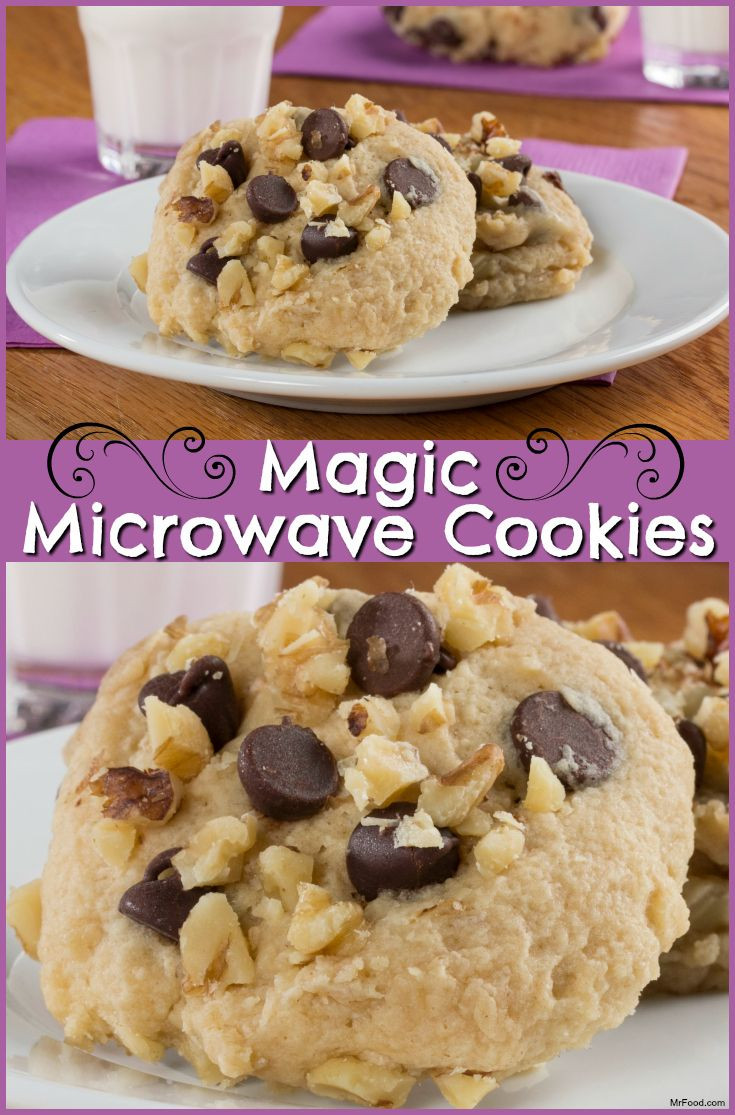 Microwave Dessert Recipies
 Magic Microwave Cookies Recipe